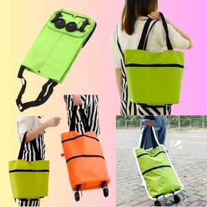 Sklopiva torba za kupovinu s kotačima | FOLDNCARRY