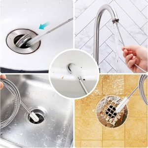 Savitljiva četka za začepljene odvode i cijevi | DRAINOVA